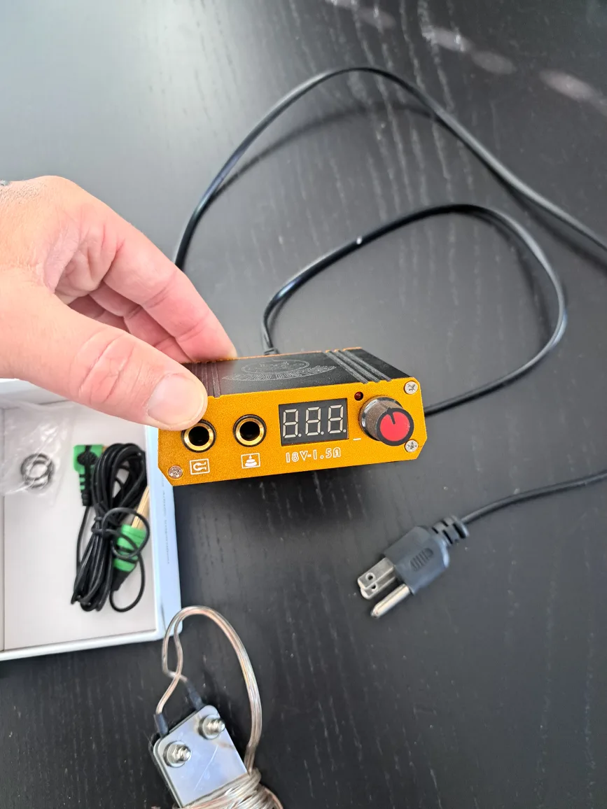 MAST and ACORN Rotary Tattoo Machine - Black image indicator(5)