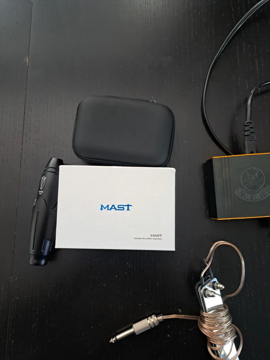 MAST and ACORN Rotary Tattoo Machine - Black image indicator(7)