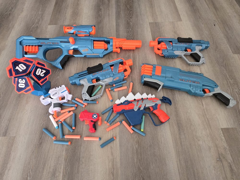 Nerf Gun Lot - Elite 2.0 Commander, Roblox, Zuru - photo 2