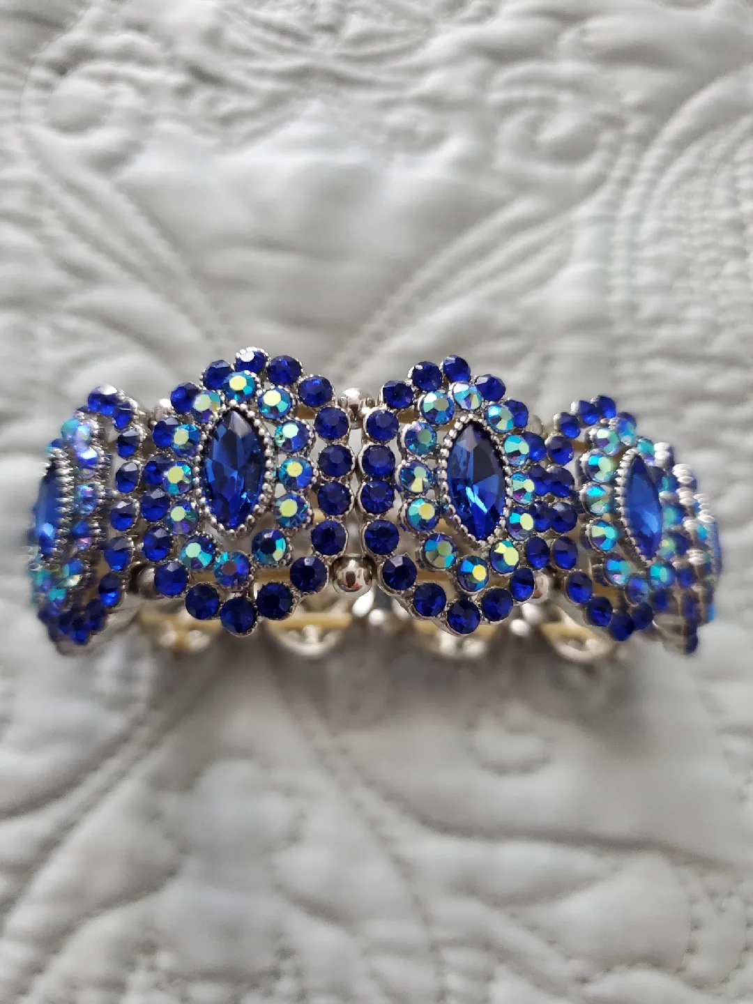 Blue Rhinestone Bracelet thumbnail