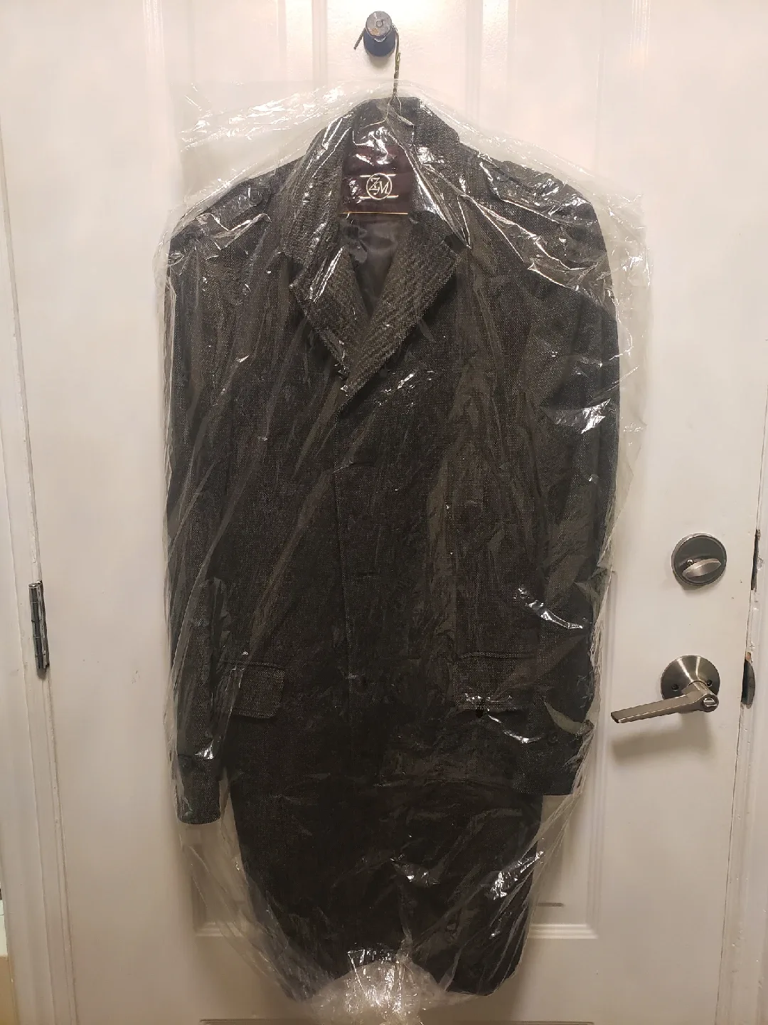 Zara Man Wool Blend Overcoat image indicator(5)