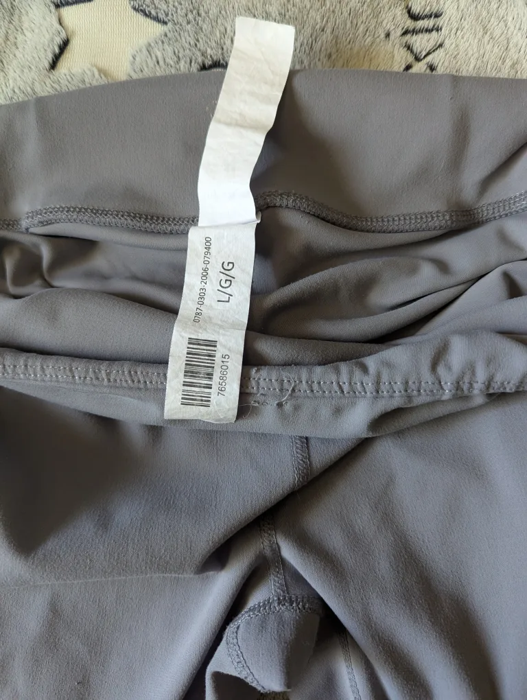 Grey Leggings LARGE CASH ONLY AS IS image indicator(2)