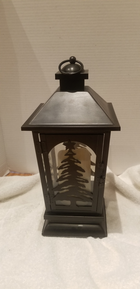 Black Christmas Tree Lantern - photo 4