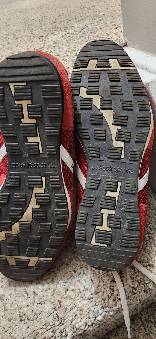 HUGO BOSS ORANGE Red Sneakers - Size 45 - photo 4