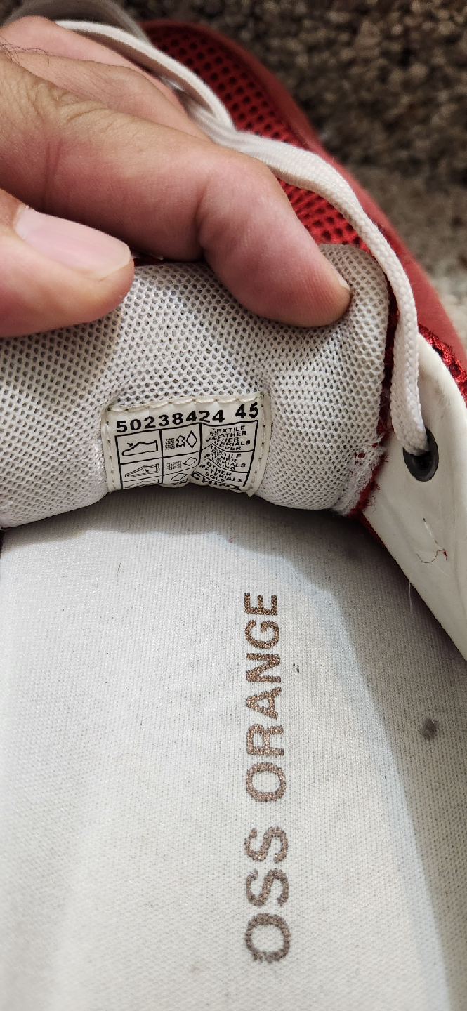 HUGO BOSS ORANGE Red Sneakers - Size 45 - photo 5