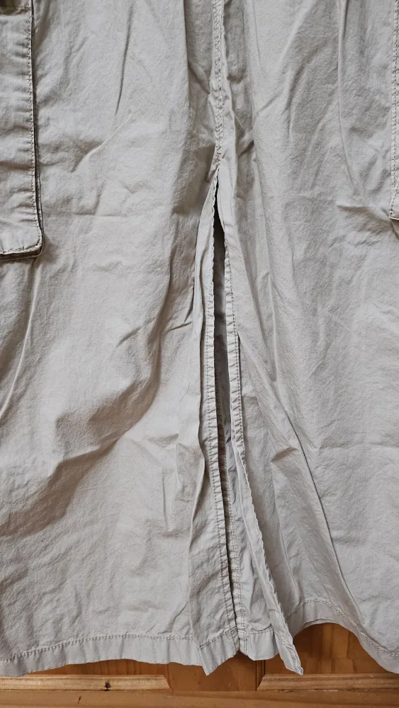 Beige Cargo/Parachute Ankle Length Skirt image indicator(3)