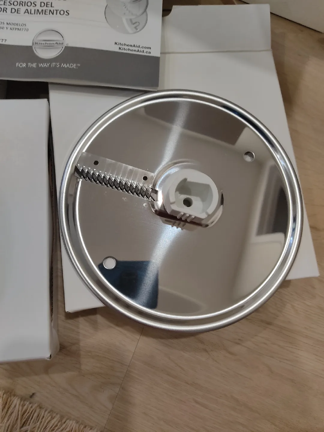 KitchenAid 9- and 12-Cup Food Processor Disc Set KFP7DS image indicator(6)