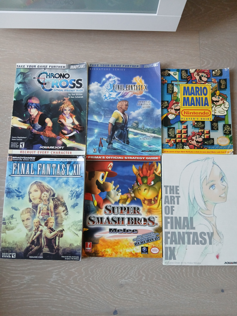 Strategy Guide Lot (Final Fantasy, Chrono Cross, etc)