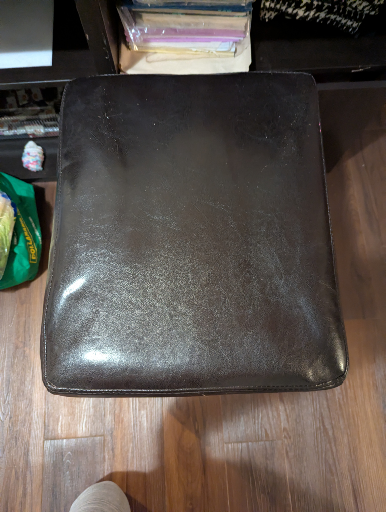 Brown Padded Bar Stool - photo 3