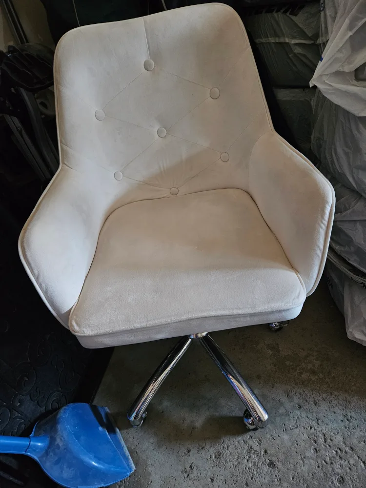 Swivel Desk Chair - Cream thumbnail