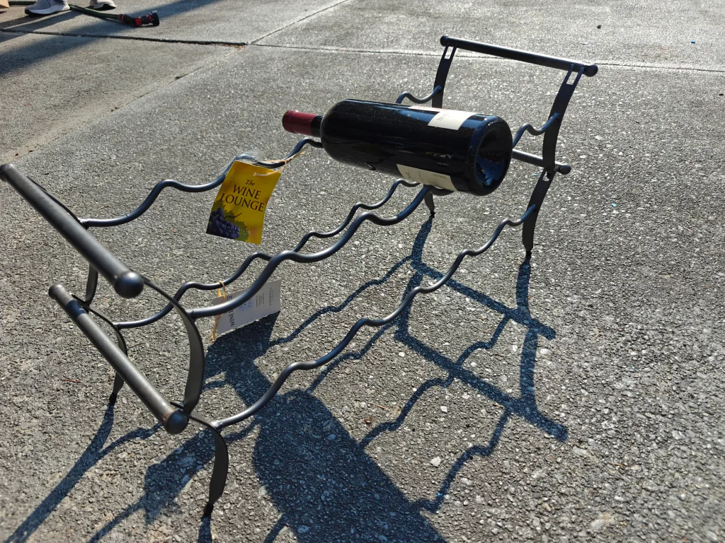 The Wine Lounge Metal Wine Rack thumbnail