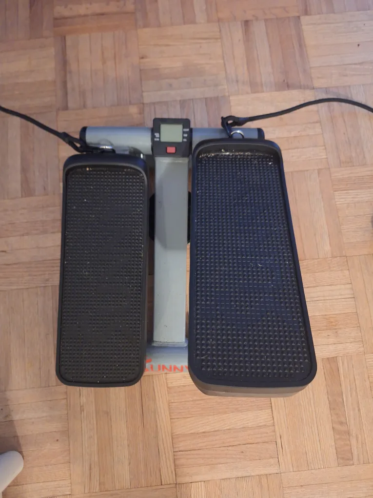 Sunny Health & Fitness Mini Stepper with Resistance Bands thumbnail