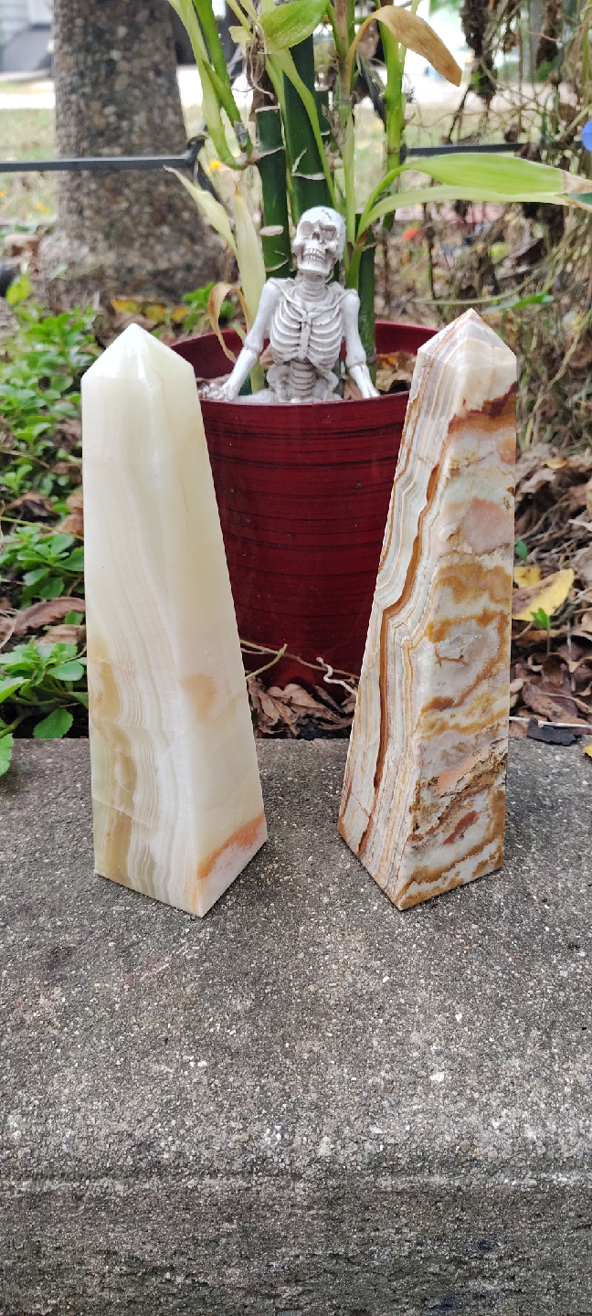 Two Onyx Obelisks - Home Decor - photo 3