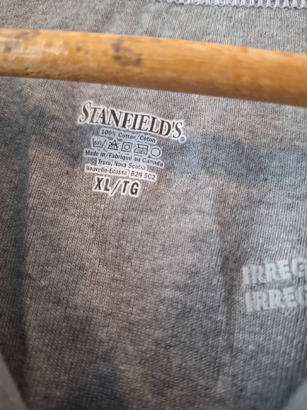 Stanfield's Grey Thermal Onsie XL/TG image indicator(2)