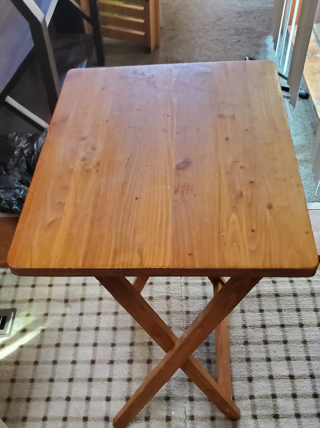 Folding Wooden Table