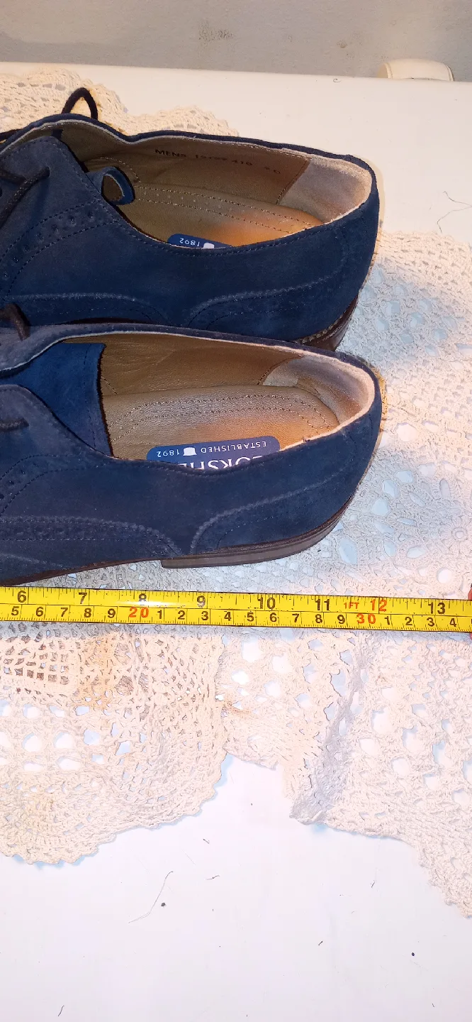 Florsheim Blue Suede Oxford Shoes image indicator(10)