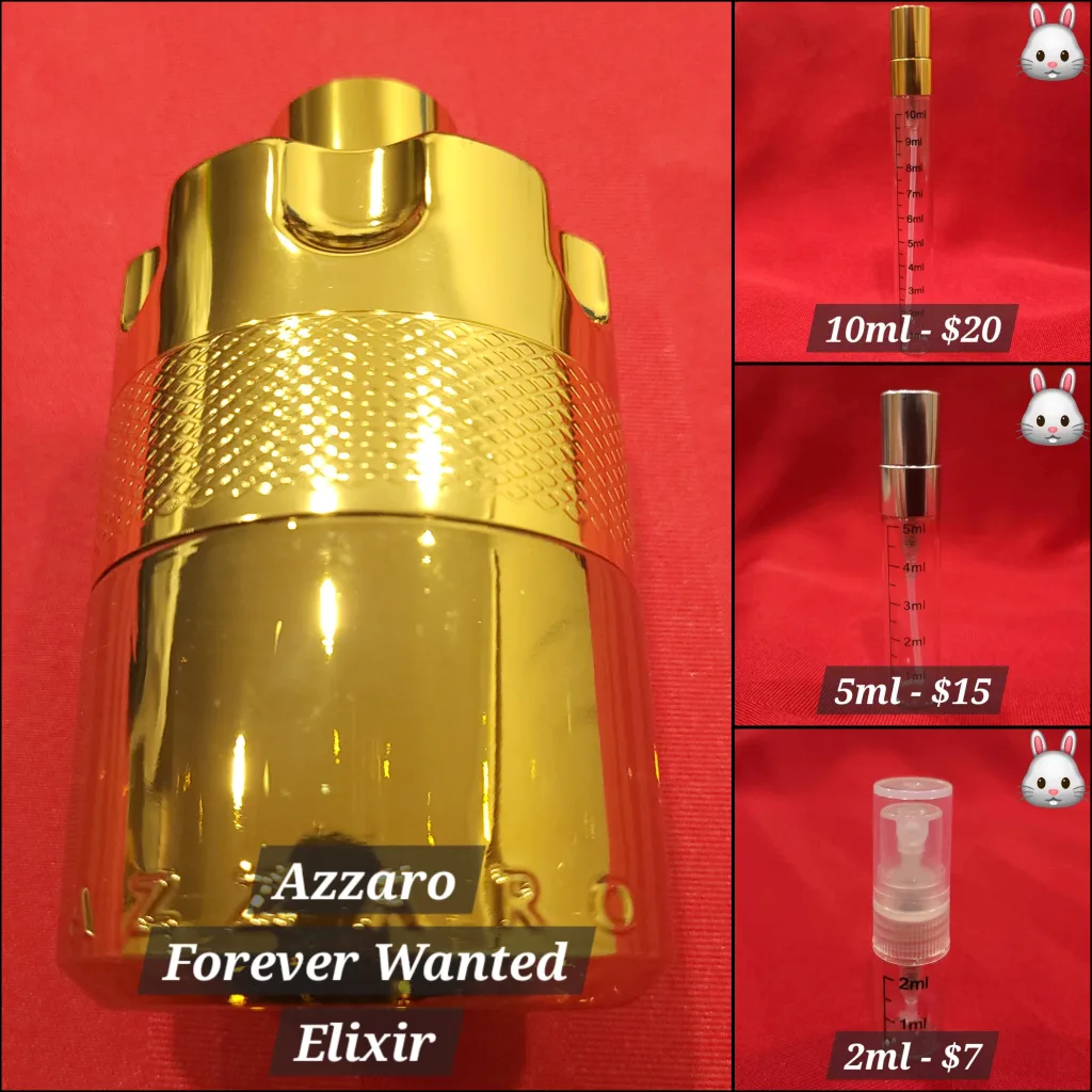 Azzaro Forever Wanted Elixir - Perfume Samples thumbnail
