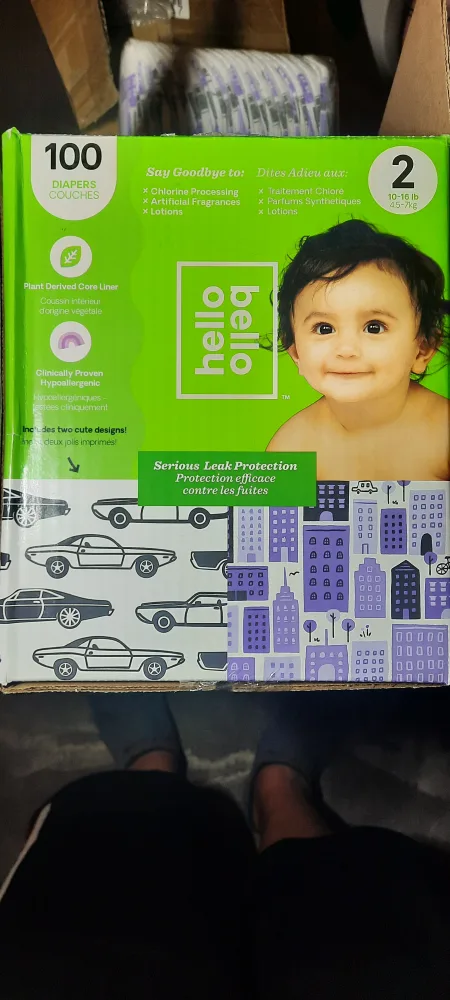 Hello Bello Size 2 Diapers (50 Count) image indicator(2)