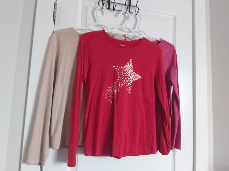 Joe Fresh Kids Long Sleeve Shirts - Size M (8)