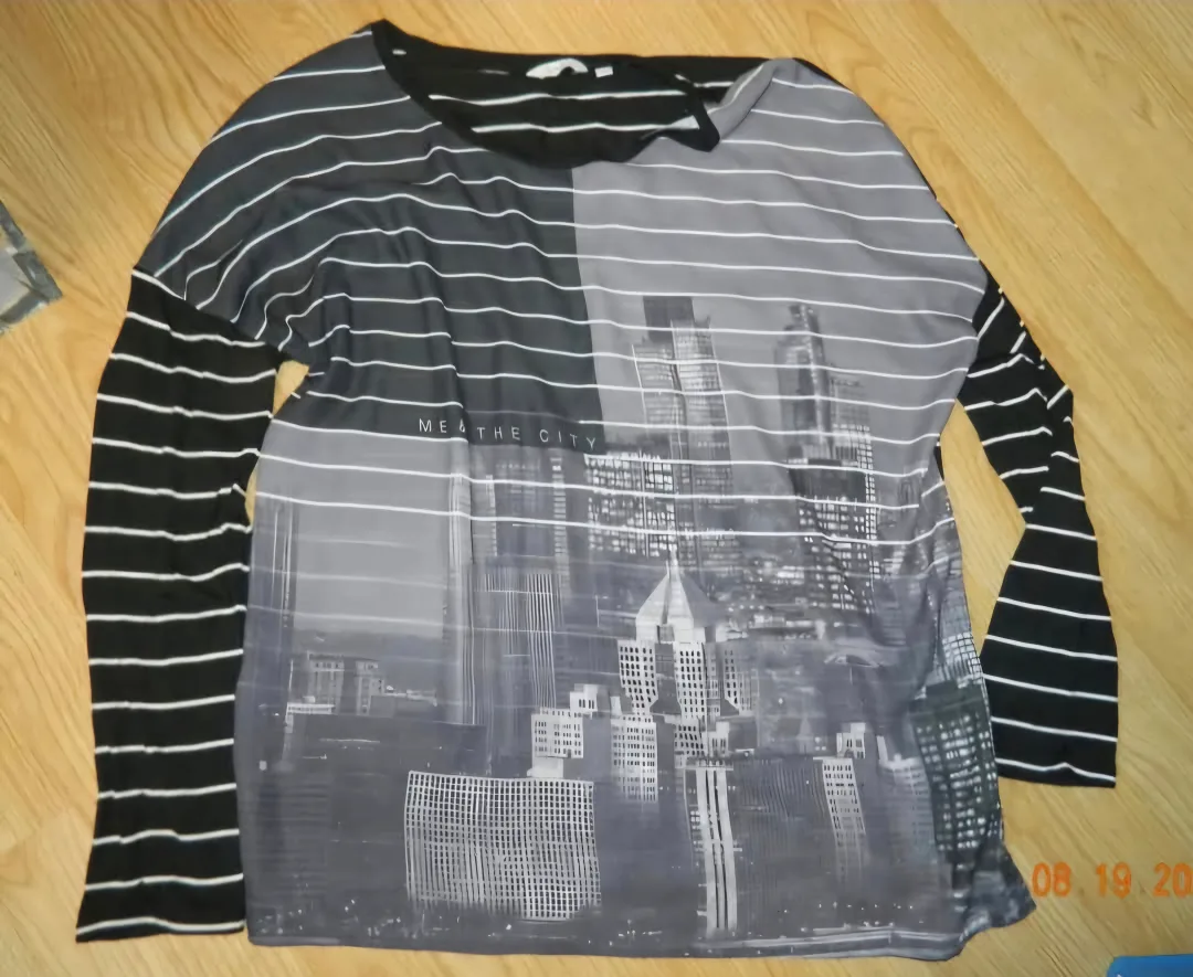 Reitmans Me & The City Long Sleeve Top..size L thumbnail