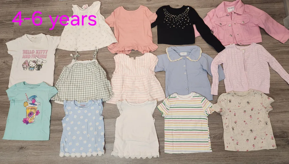 Girl clothes bundle (full bundle)- 4-6 years image indicator(2)