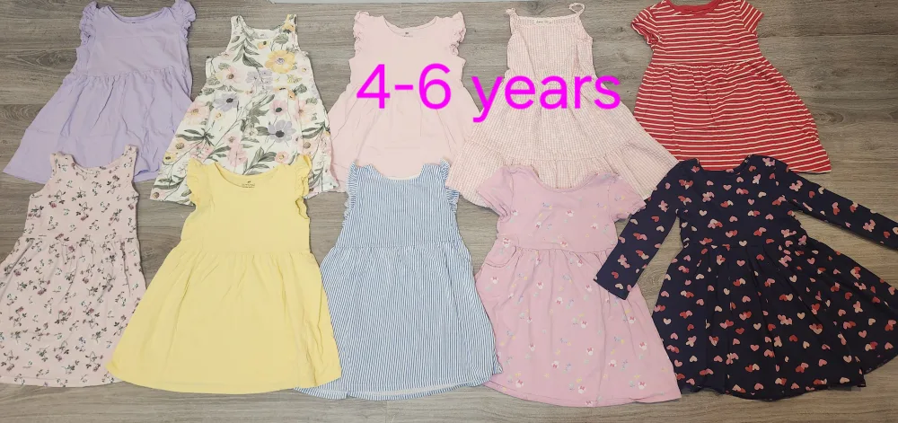 Girl clothes bundle (full bundle)- 4-6 years image indicator(5)