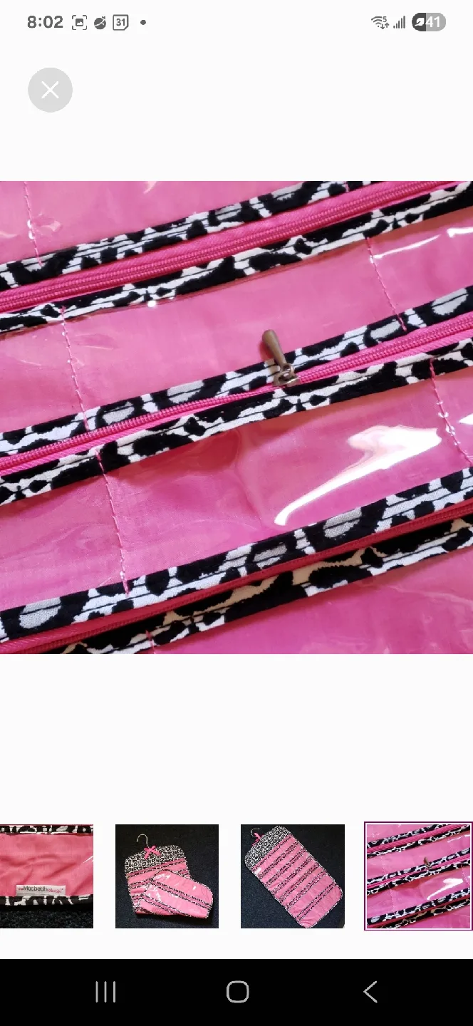 Hanging Jewelry / Makeup Organizer image indicator(5)