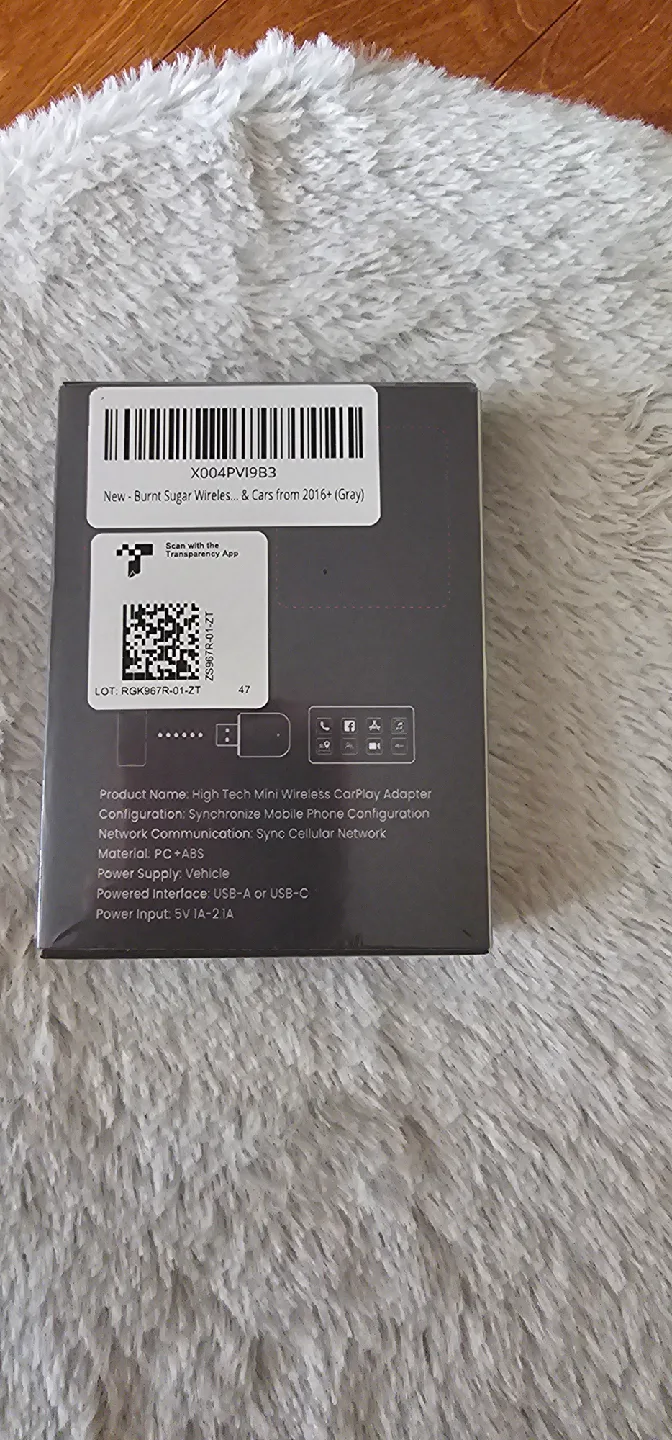 New Burnt Sugar Wireless CarPlay Adapter image indicator(2)