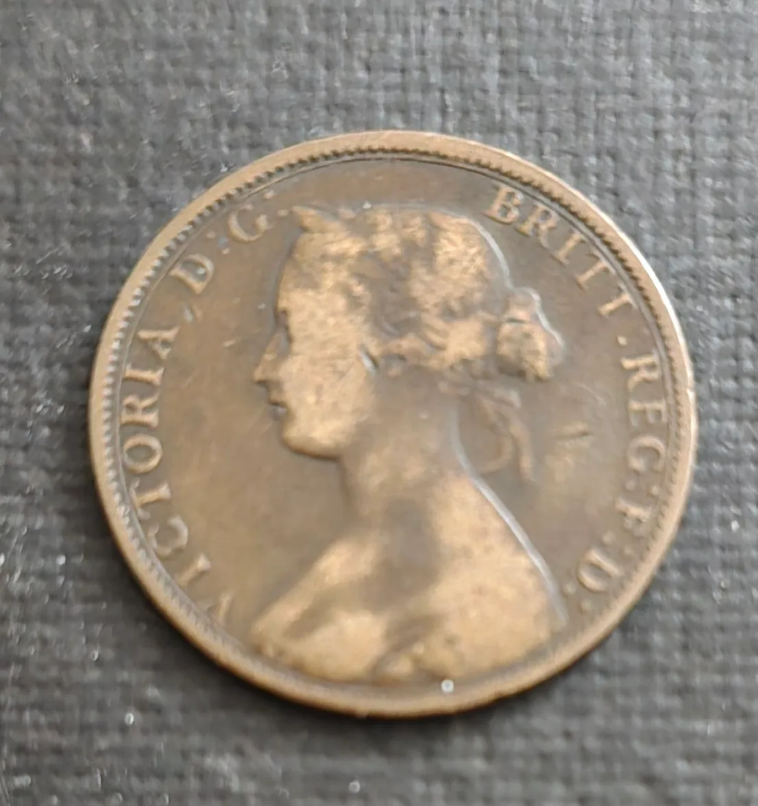 1864 Nova Scotia One Cent Coin thumbnail