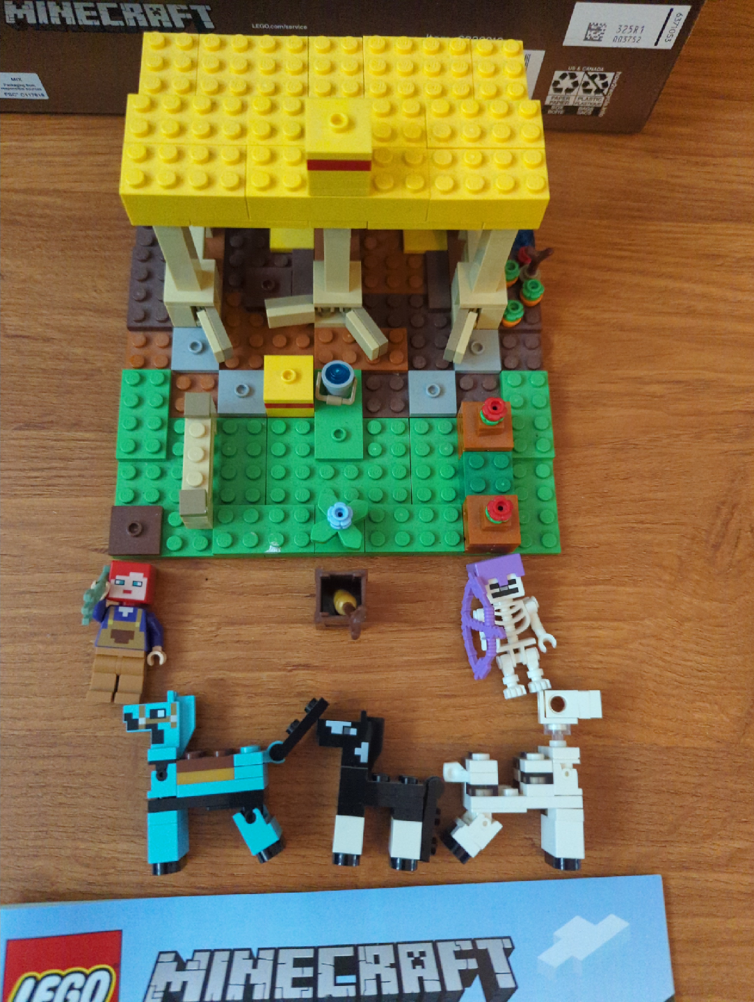 Lego Minecraft 21171 The horse stable - photo 3