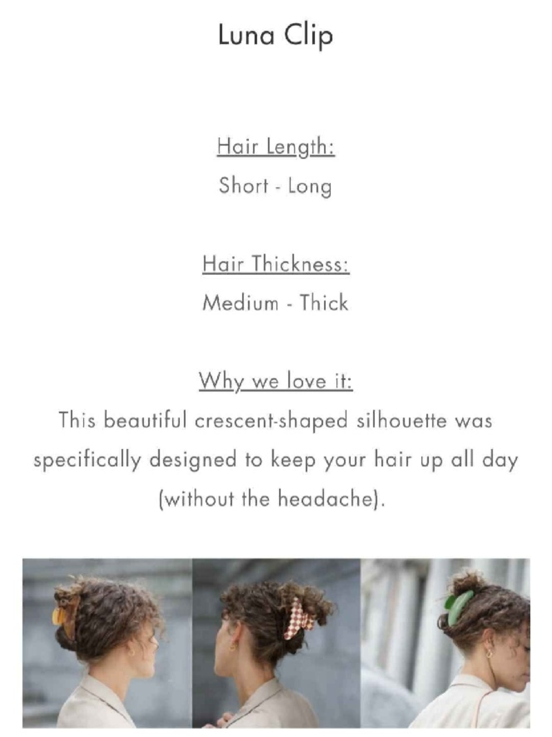 Supercrush Luna Clip in Midnight - photo 2