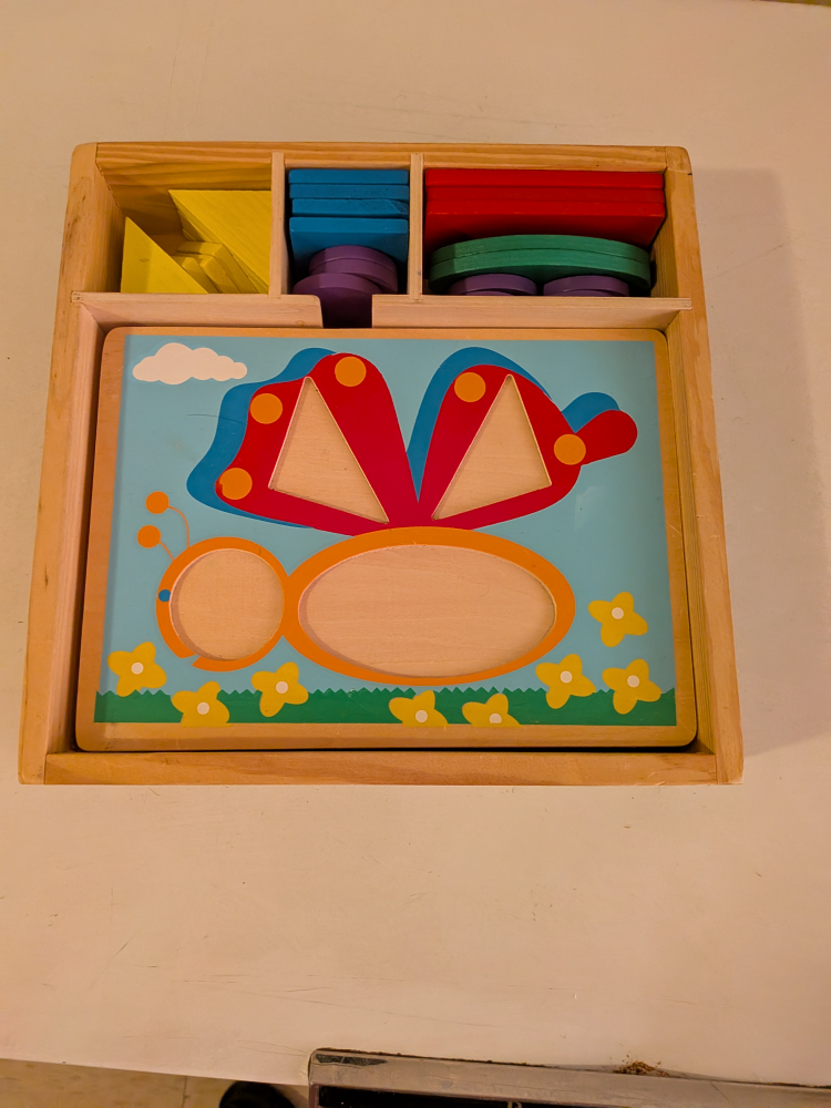 Melissa & Doug Shape Sorting Wooden Puzzles
