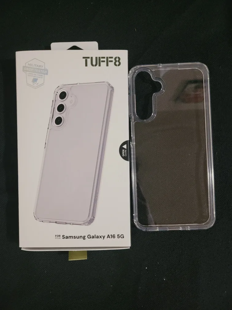 TUFF8 Clear Case for Samsung Galaxy A16 5G image indicator(2)