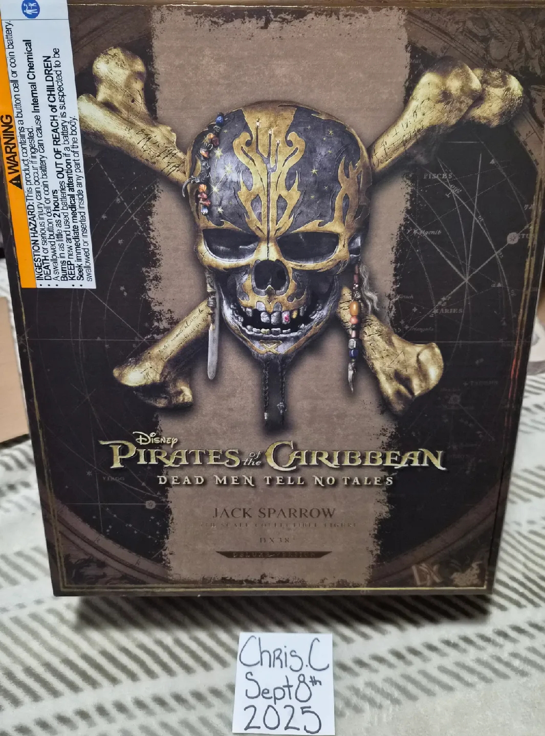 Hot Toys Pirates of the Caribbean Jack Sparrow DX38 Figure thumbnail
