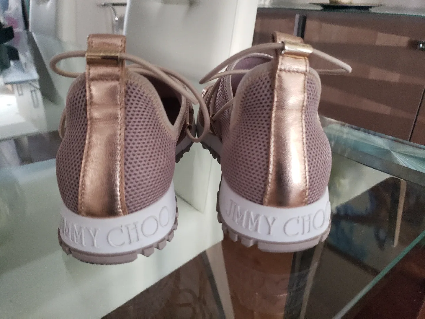 Jimmy Choo Women's Slip-on Sneakers size 6 image indicator(4)