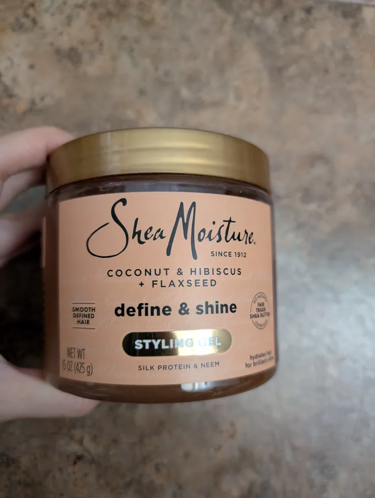 Shea Moisture Coconut & Hibiscus Styling Gel Curly Hair thumbnail