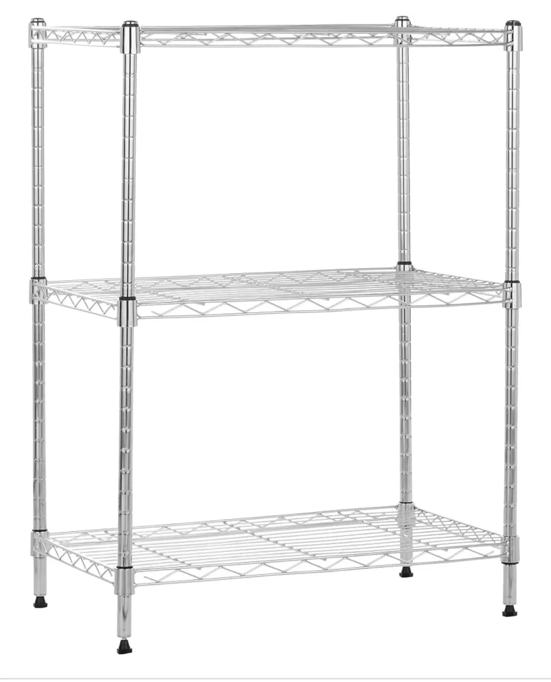 Hevy duty Seville Classics NSF Chrome Shelving. 14"× 36"- 33"H image indicator(7)