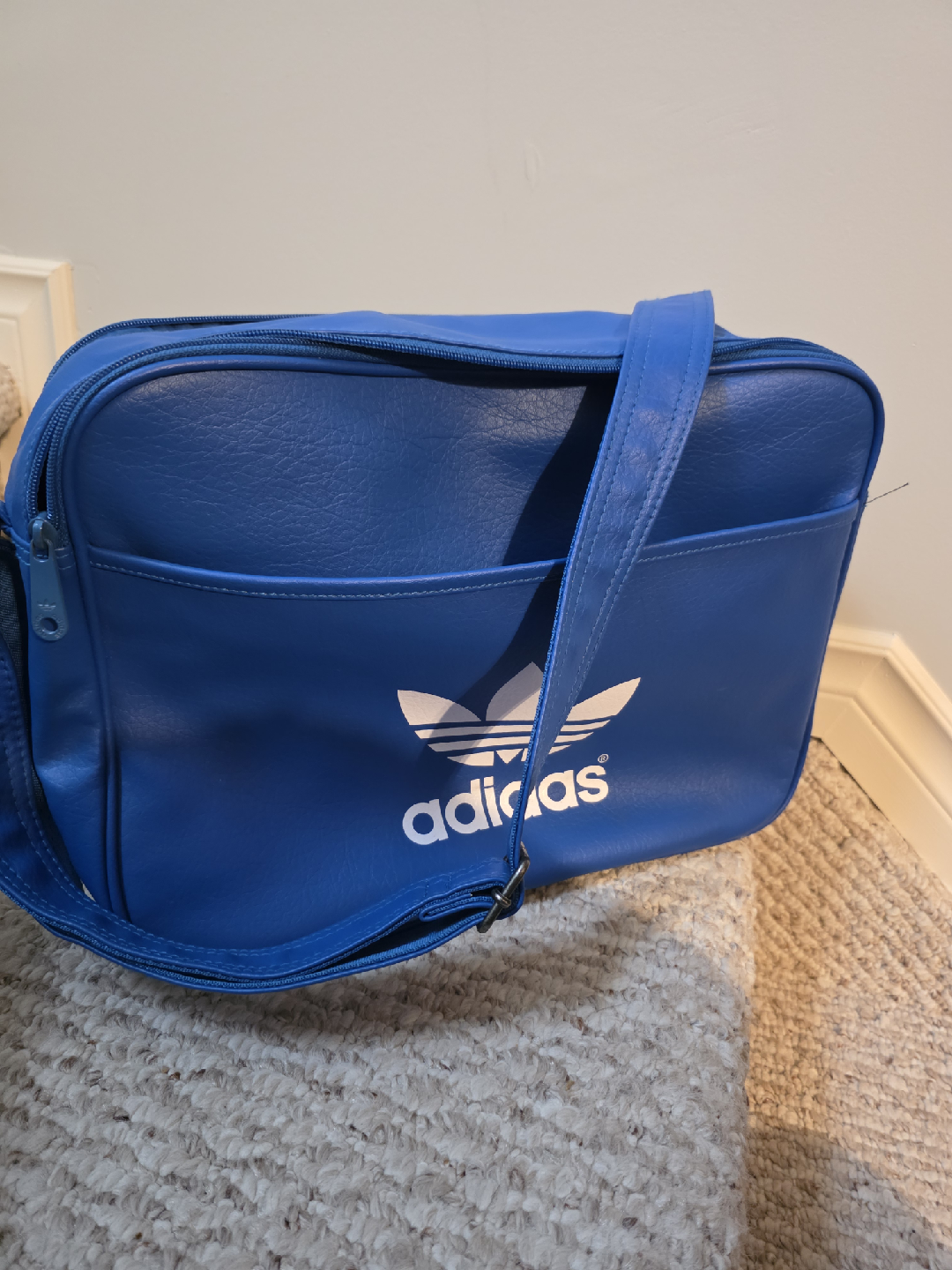 Adidas Blue Messenger Bag - photo 3