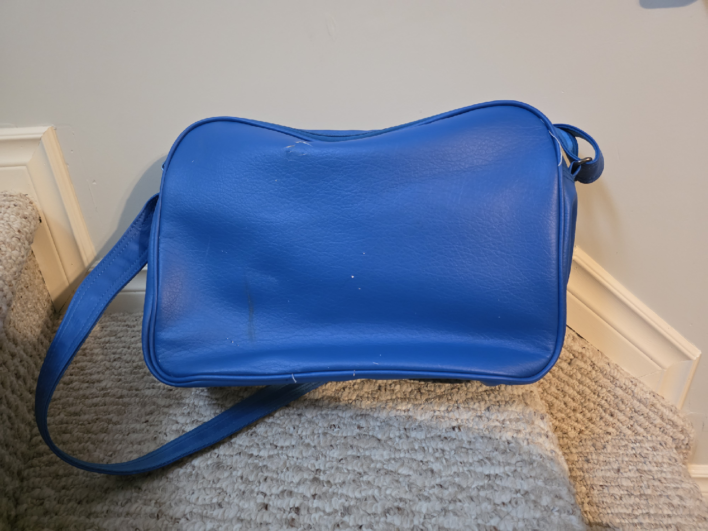 Adidas Blue Messenger Bag - photo 4