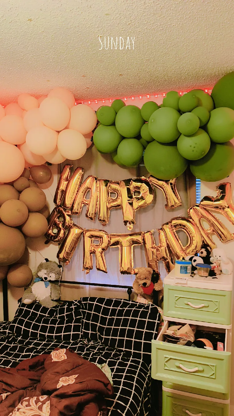 Birthday Decorations Balloons FreeCycle 🥳🎊