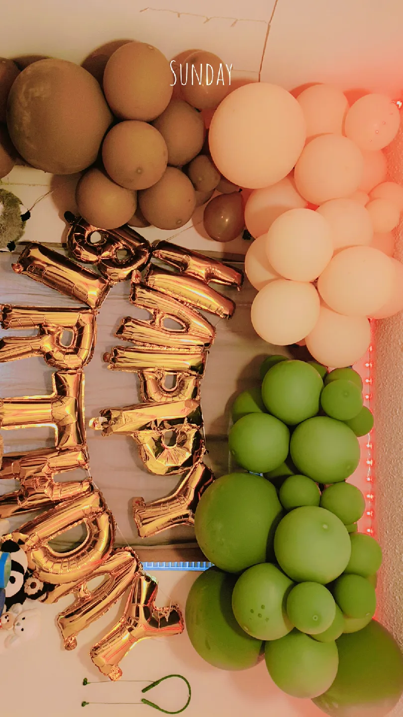 Birthday Decorations Balloons FreeCycle 🥳🎊 image indicator(2)