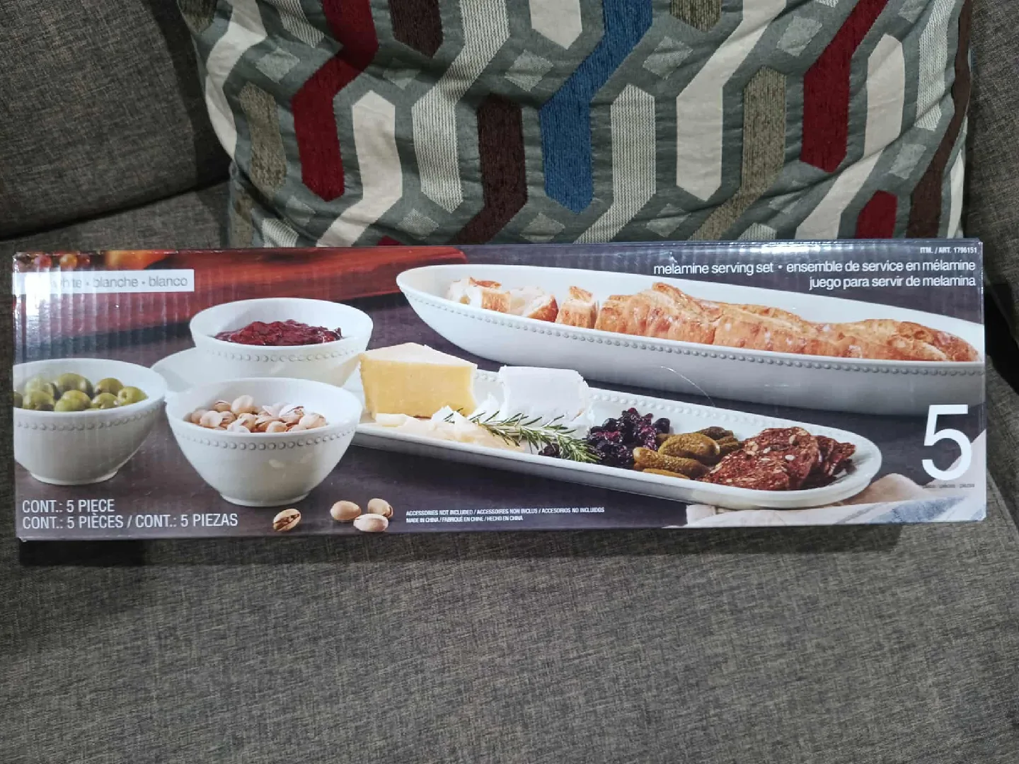 Melamine Serving Set - 5 Piece thumbnail