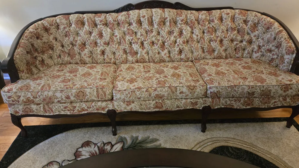 Floral Print Sofa and Armchair Set image indicator(2)