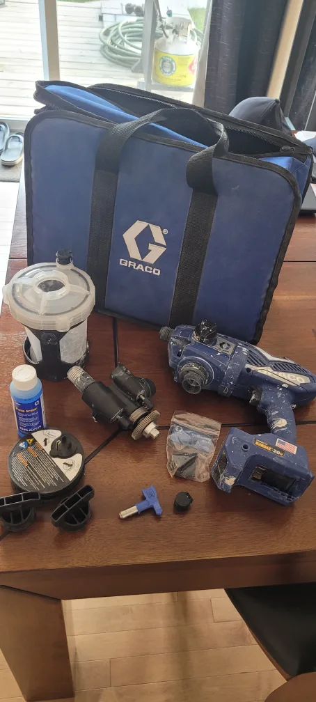 Graco Paint Sprayer parts with Accessories (New motor, tip..) thumbnail