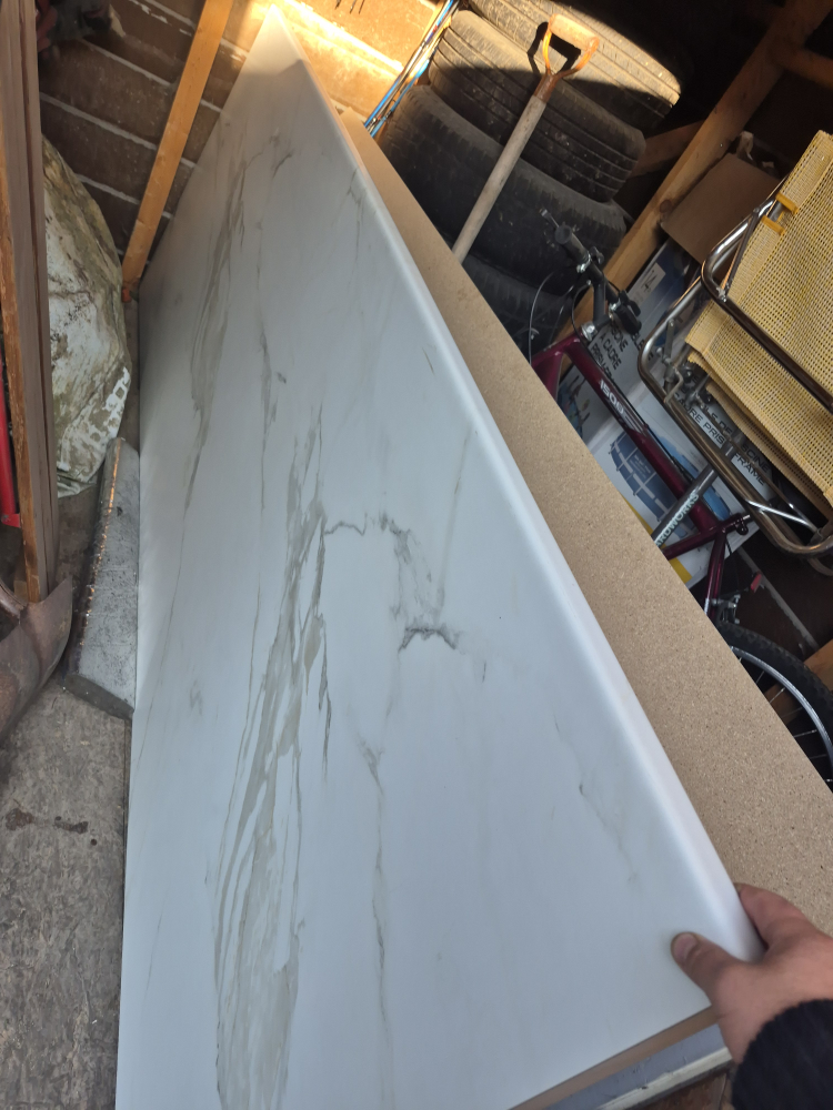 White Marble Countertop
