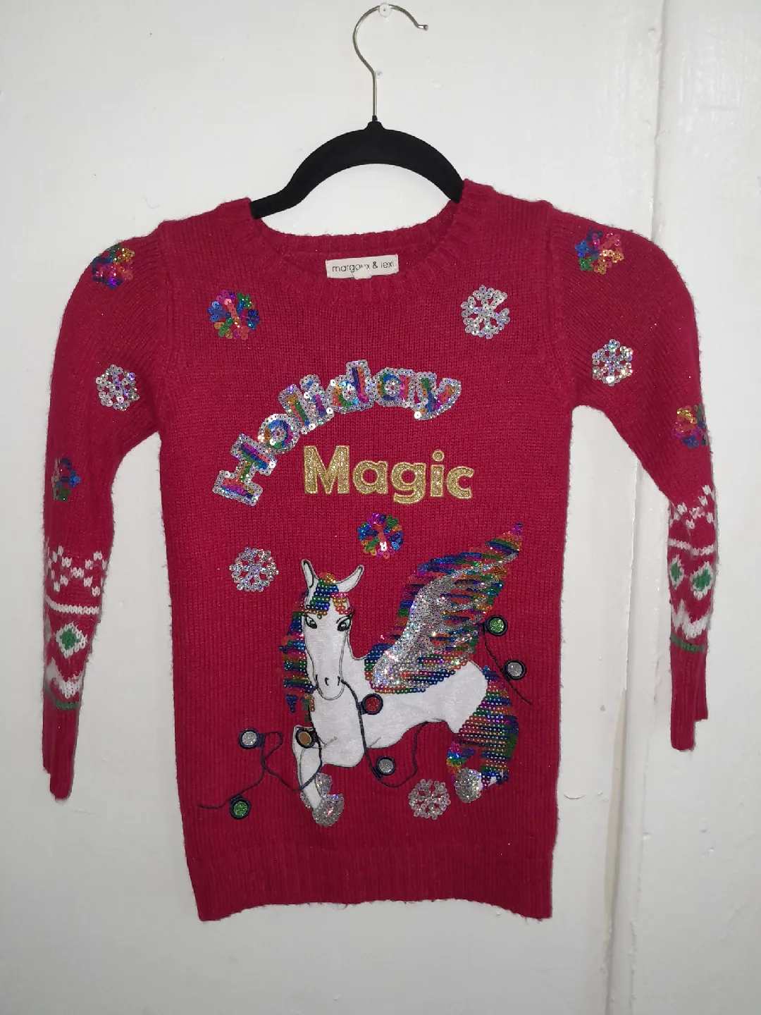 Girls' Holiday Magic Sweater, Size 5/6 thumbnail