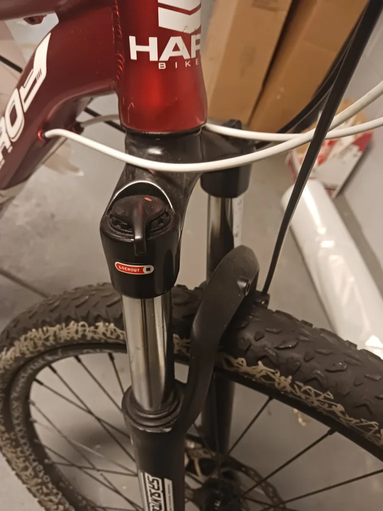 🚲 Red MTB 2013 Haro Flightline Sport - Wheel Art(Flat Tire) image indicator(2)