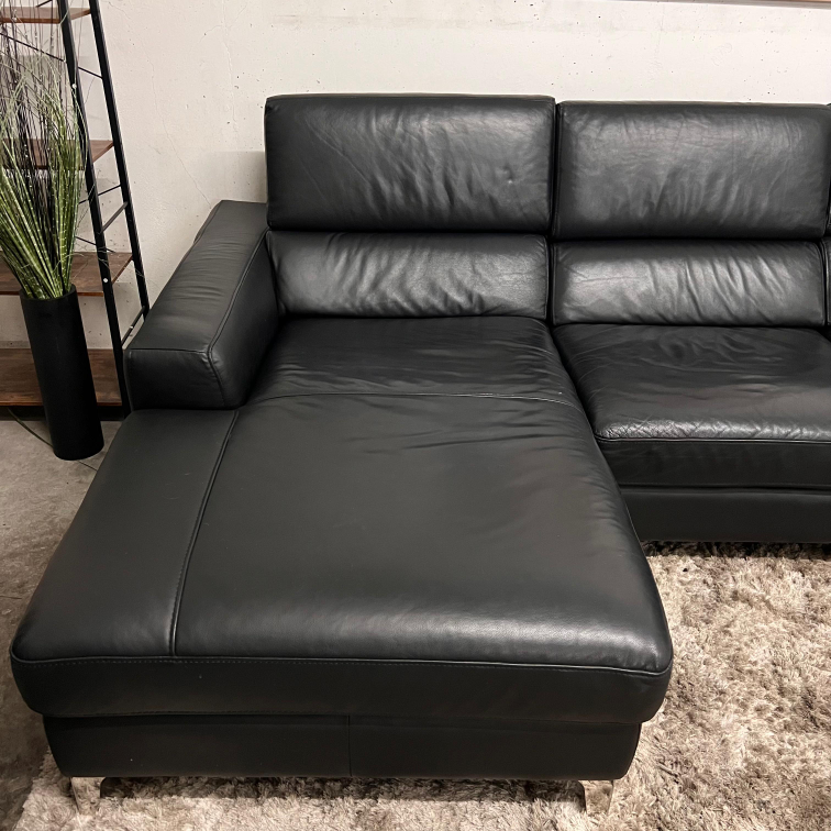 Scan design leather recliner sectional. Power Recliner. Delivery - photo 5
