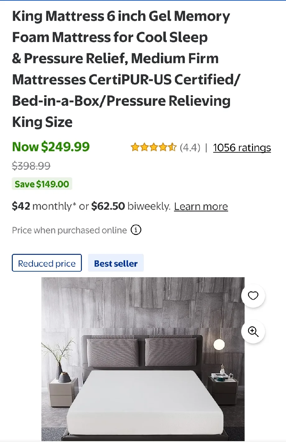 Mattress plus bed frame image indicator(2)