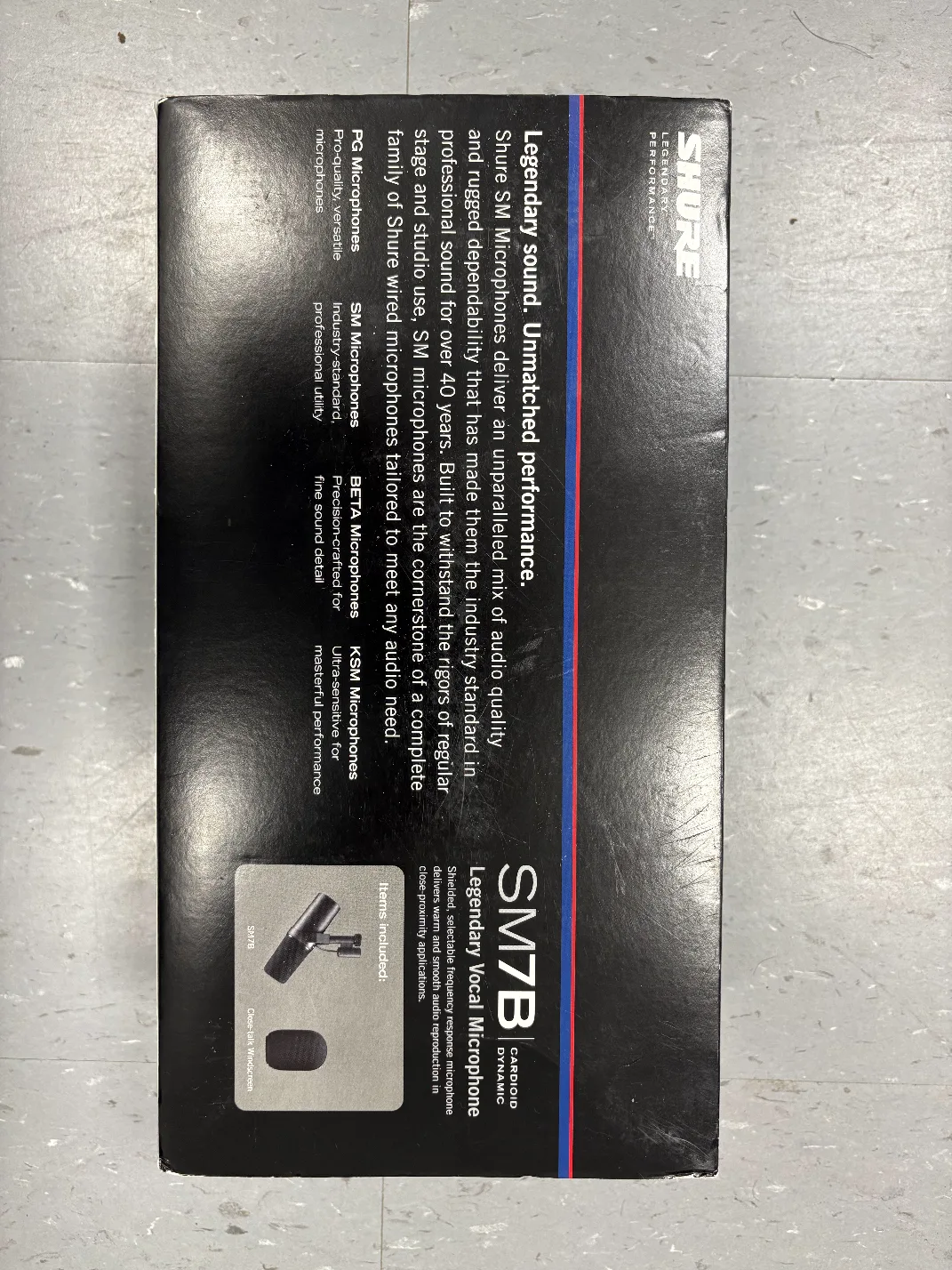 Shure SM7B Cardioid Dynamic Vocal Microphone - New image indicator(4)